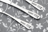 Personalised Engraved Childrens Cutlery Set Christening Birthday Kids Gift Idea - GOOFY WALT DISNEY Design & ANY TEXT engraving
