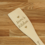 Engraved Personalized wooden SPATULA Mom's Kitchen
