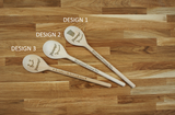 Engraved Personalized wooden SPOON Yummy!