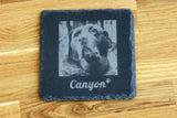 Personalised Engraved Pet Memorial Plaque For Cat Dog Grave Stone Slate Marker Gift