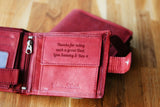 Personalised MONOGRAM engraved burgundy leather Wallet, Personalised wallet, personalised wallet for men, personalised mens wallet, leather wallet, mens leather wallet, NAME wallet