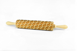 AMERICAN COCKER SPANIEL - Engraved rolling pin, embossing rolling pin with dog breed pattern by Wood's Good Made in UK