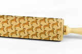 DOG BREEDS – Embossing wooden BIG rolling pin