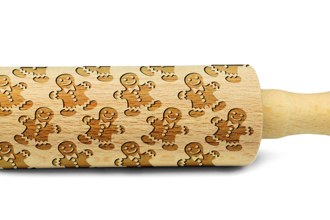 CHRISTMAS COOKIES engraved embossed embossing rolling pin MINI christmas PATTERN christmas gift kitchen utensil cookie cutter mini rolling pin for kids christmas gifts for kids