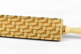 DOG BREEDS – Embossing wooden BIG rolling pin