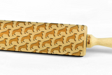 DOG BREEDS – Embossing wooden BIG rolling pin