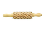 Personalised rolling pin, made by pattern ANY TEXT engraved rolling pin embossing rolling pin for cookies, laser engraved, solid wood, Christmas gift, Mother’s Day present, ocean pattern, MADE IN UK