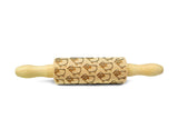 SHEEPS engraved embossed MINI rolling pin sheep pattern engraved kids rolling pin by Wood's Good