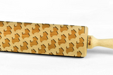 DOG BREEDS – Embossing wooden BIG rolling pin